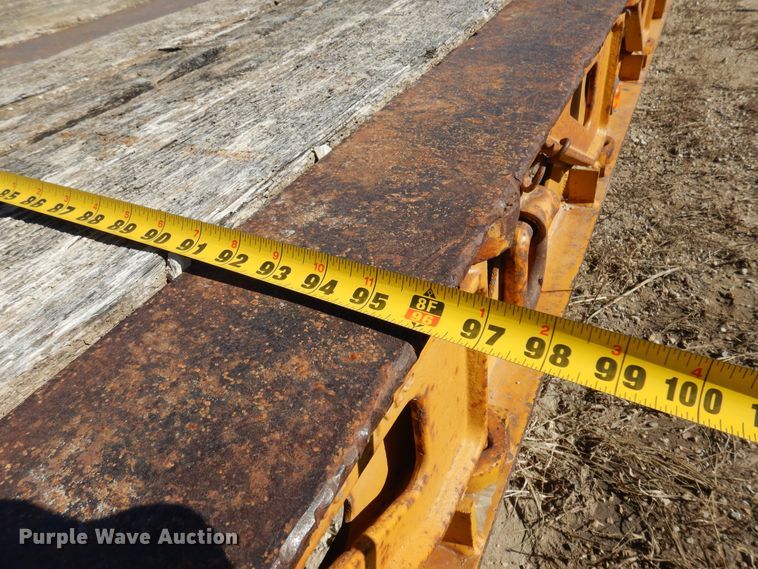 image for item JT9442 1990 Fontaine  lowboy equipment trailer