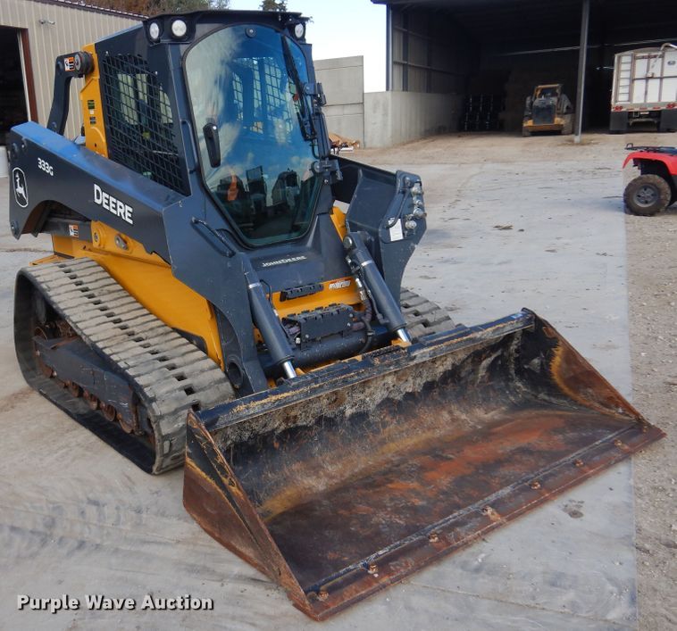 image for item JT9447 2020 John Deere 333G  tracked skid steer loader