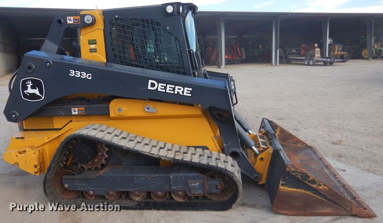 image for item JT9447 2020 John Deere 333G  tracked skid steer loader