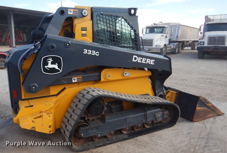 image for item JT9447 2020 John Deere 333G  tracked skid steer loader