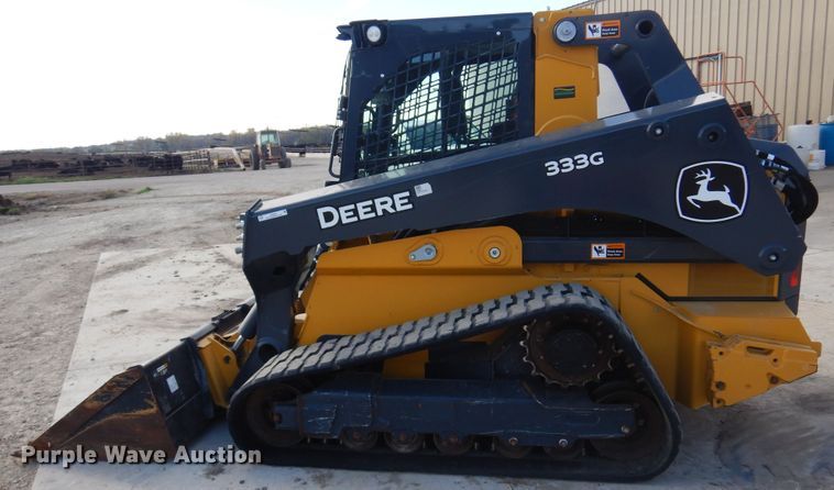image for item JT9447 2020 John Deere 333G  tracked skid steer loader