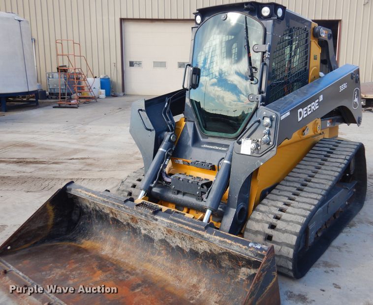 image for item JT9447 2020 John Deere 333G  tracked skid steer loader