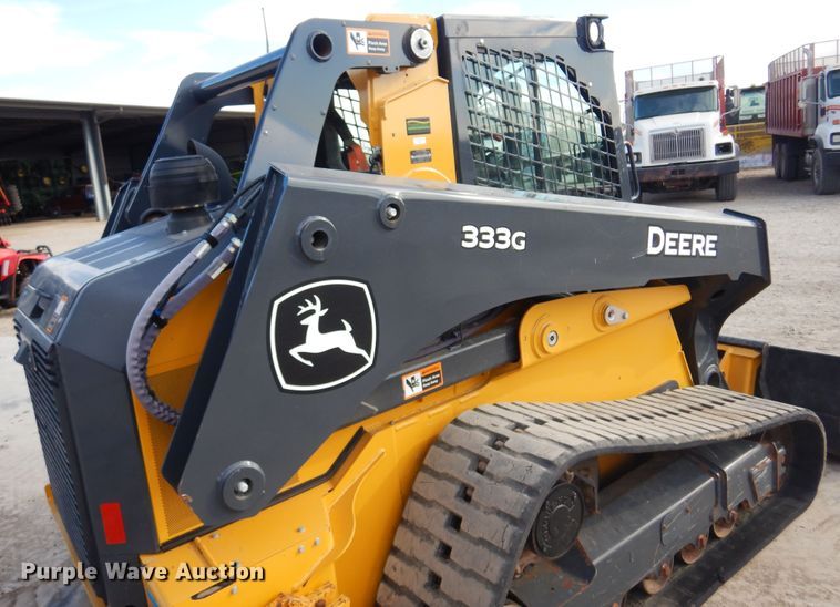 image for item JT9447 2020 John Deere 333G  tracked skid steer loader