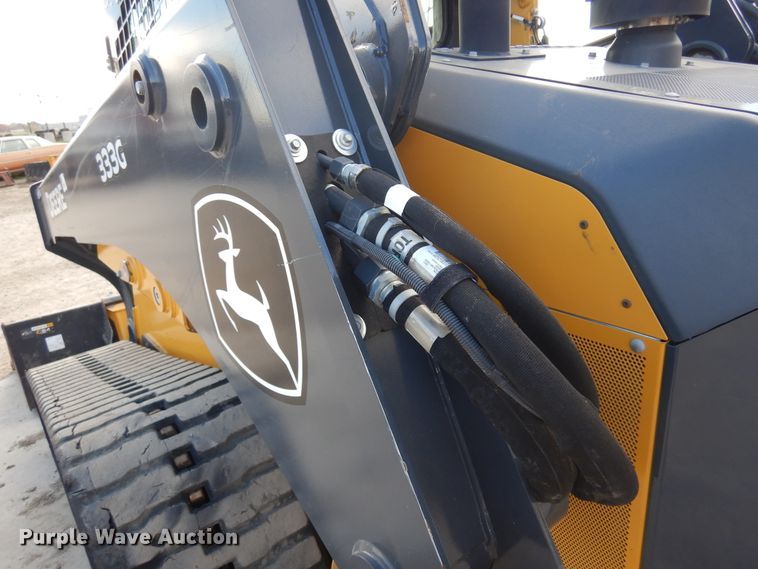image for item JT9447 2020 John Deere 333G  tracked skid steer loader