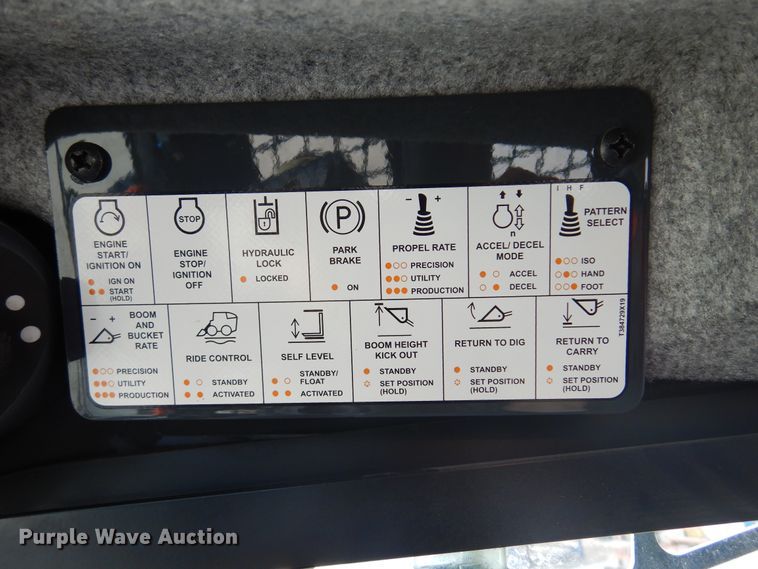 image for item JT9447 2020 John Deere 333G  tracked skid steer loader