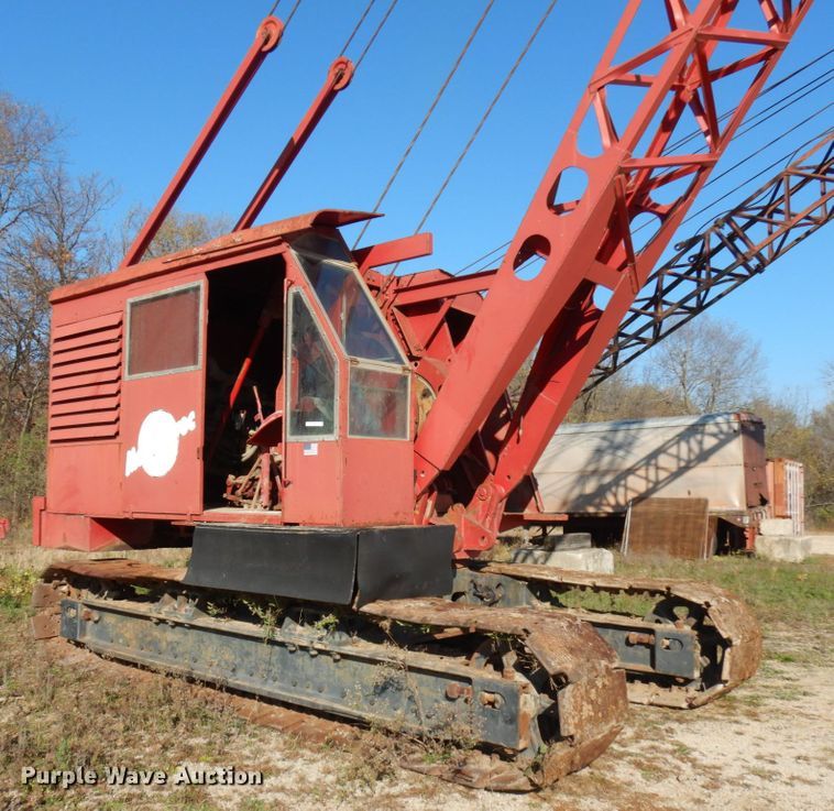 image for item KK9772 1956 Manitowoc 2000  crane