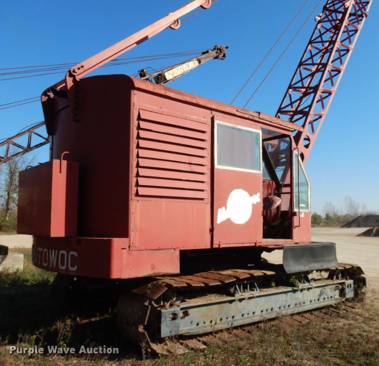 image for item KK9772 1956 Manitowoc 2000  crane