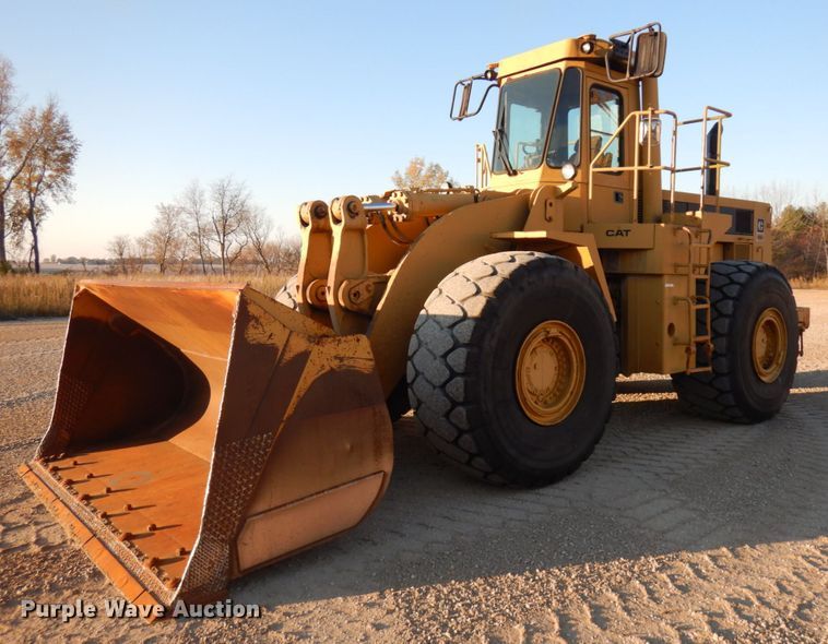 image for item KK9775 1985 Caterpillar 980C  wheel loader