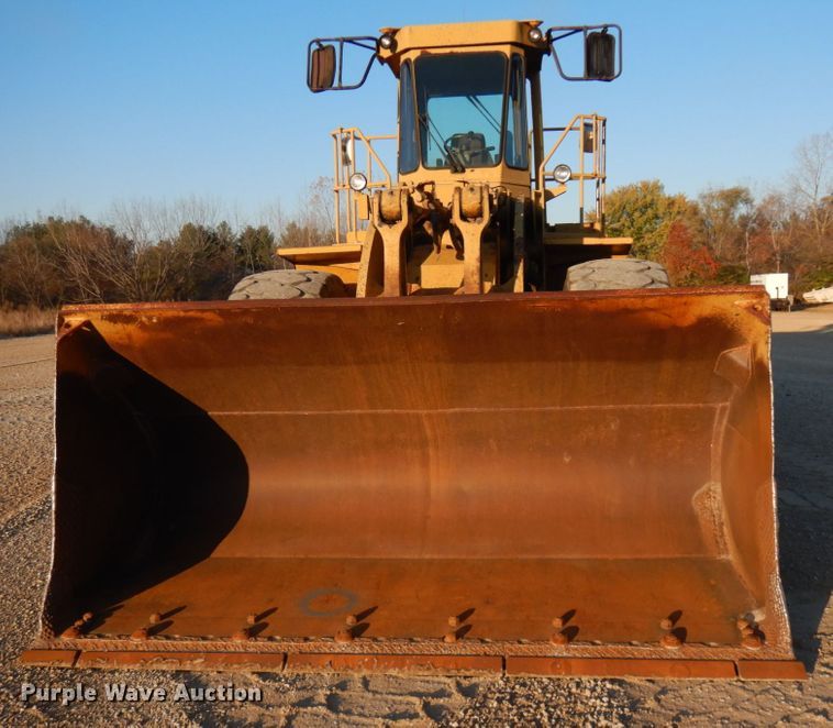 image for item KK9775 1985 Caterpillar 980C  wheel loader