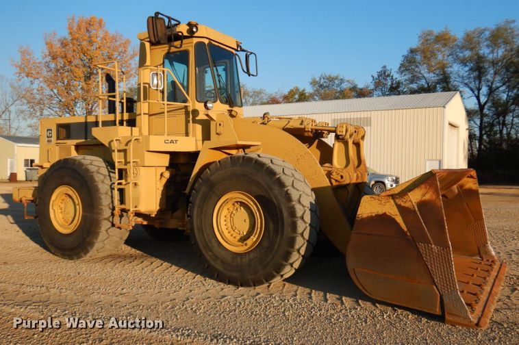 image for item KK9775 1985 Caterpillar 980C  wheel loader