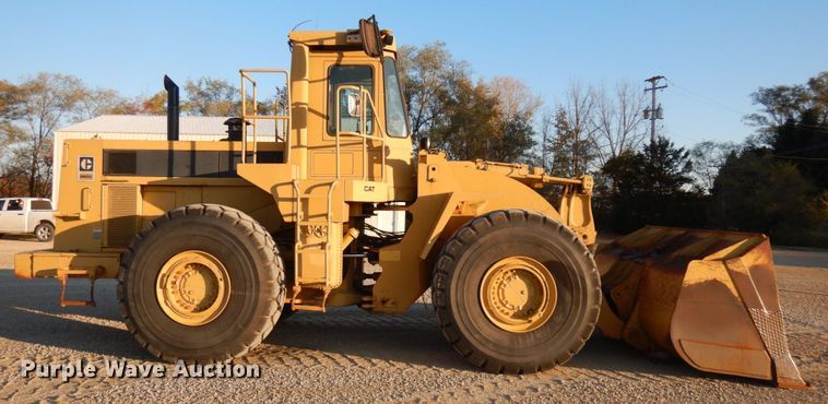 image for item KK9775 1985 Caterpillar 980C  wheel loader