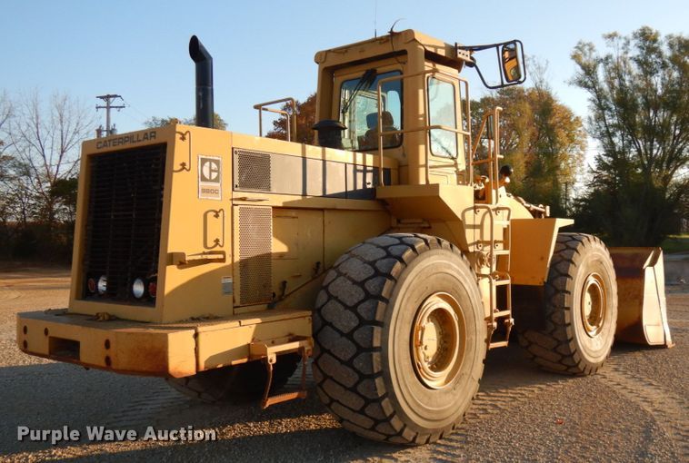 image for item KK9775 1985 Caterpillar 980C  wheel loader