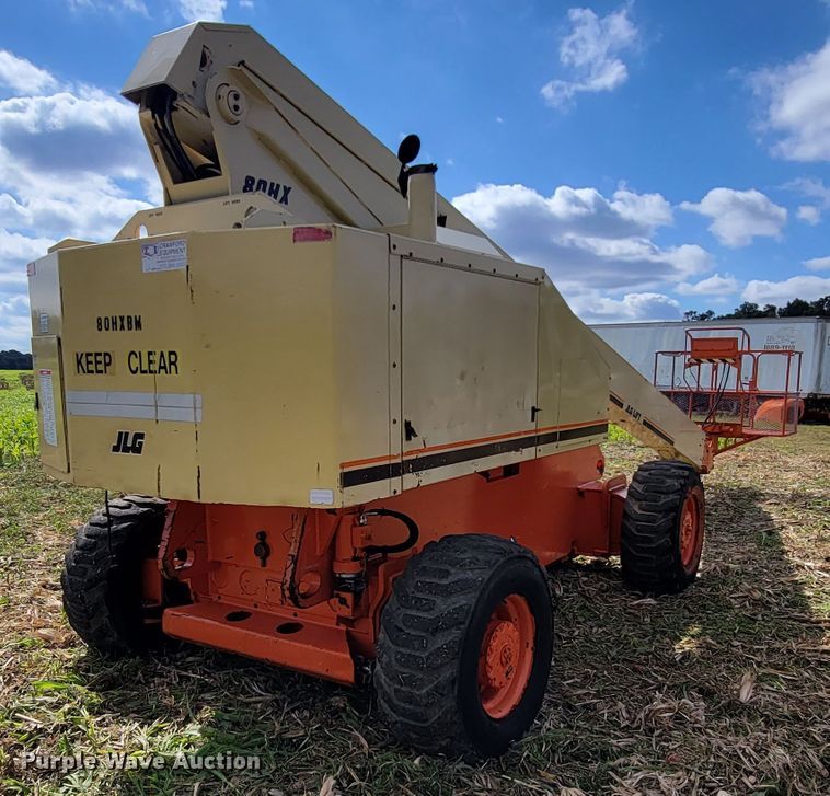 image for item KQ9100 1998 JLG 80HX  boom lift