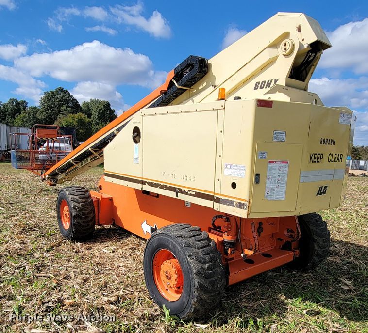 image for item KQ9100 1998 JLG 80HX  boom lift