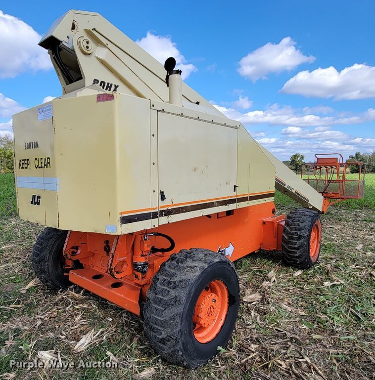 image for item KQ9100 1998 JLG 80HX  boom lift