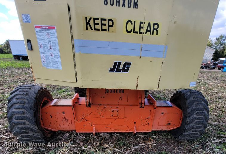 image for item KQ9100 1998 JLG 80HX  boom lift
