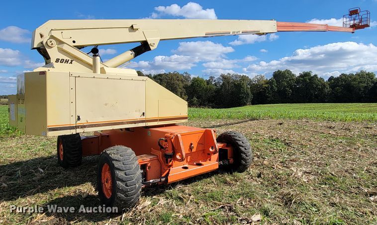 image for item KQ9100 1998 JLG 80HX  boom lift