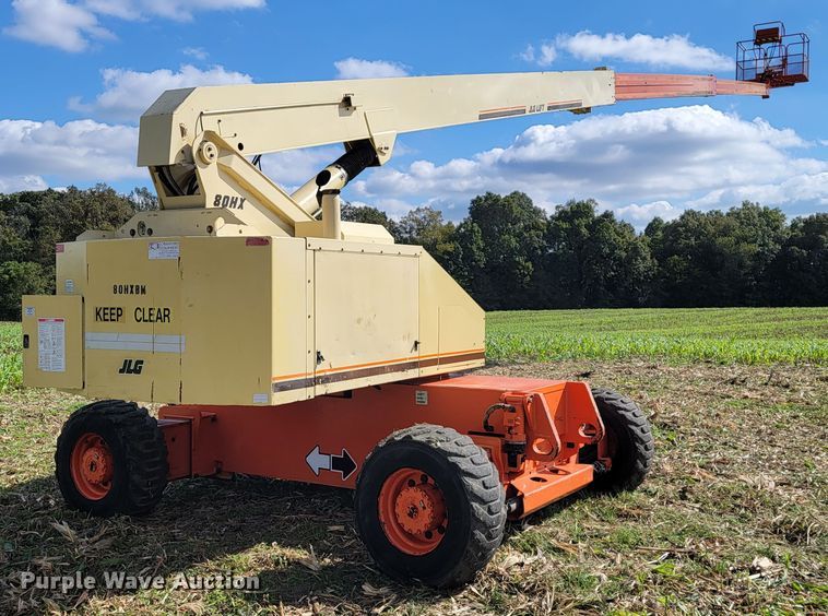 image for item KQ9100 1998 JLG 80HX  boom lift