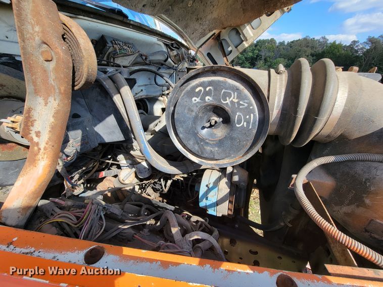 image for item KQ9101 1987 Ford 5700  digger derrick truck