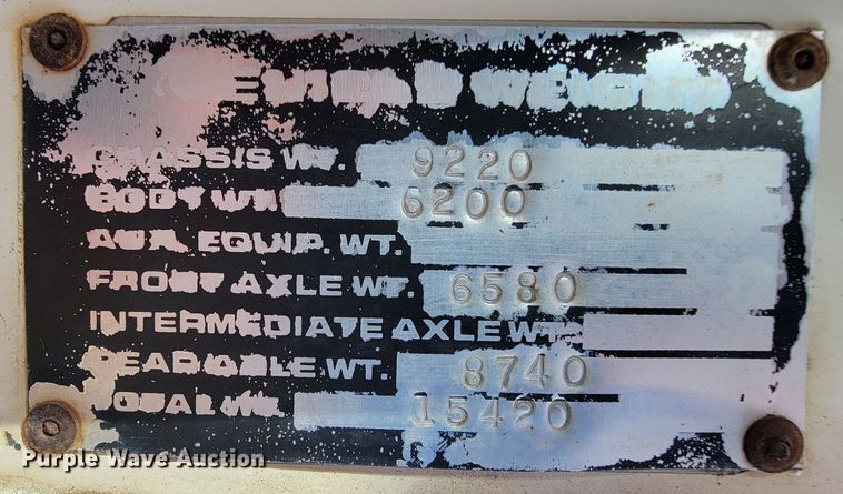 image for item KQ9101 1987 Ford 5700  digger derrick truck