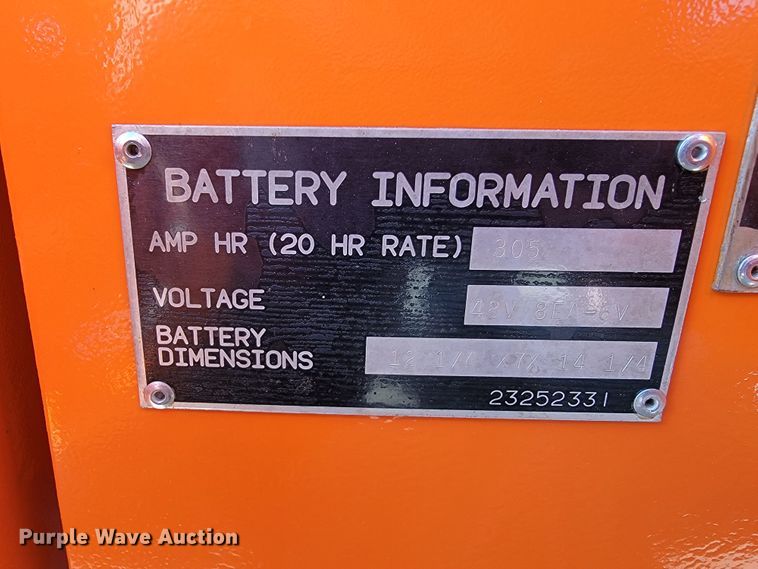 image for item KQ9102 1994 JLG 35 Electric  boom lift