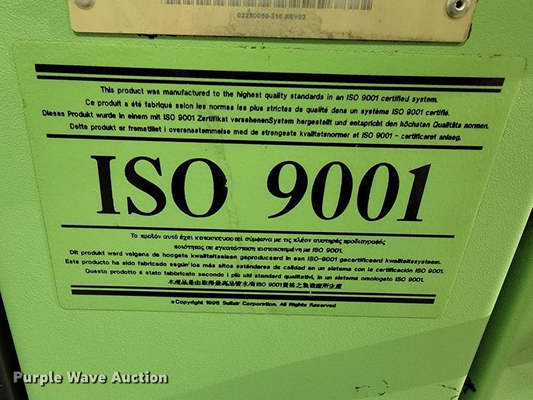 image for item KQ9107 Sullair 3700  air compressor