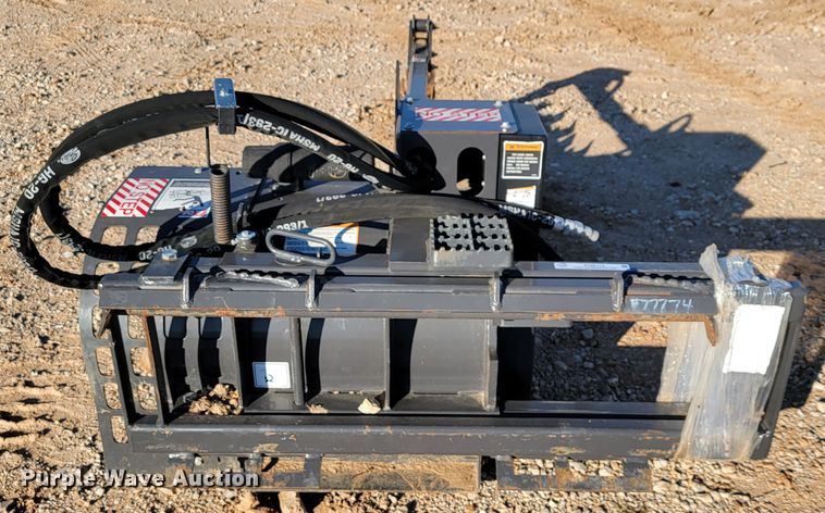 image for item KQ9115 2018 Paladin 625 skid steer trencher