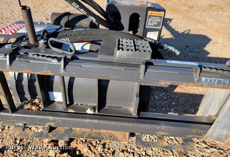 image for item KQ9115 2018 Paladin 625 skid steer trencher