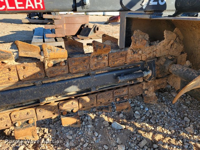 image for item KQ9115 2018 Paladin 625 skid steer trencher