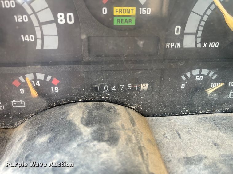 image for item KU9253 1991 Chevrolet Kodiak  crane truck