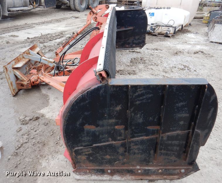 image for item KY9568 Coates PRB3611 10'10" W skid steer snow pusher