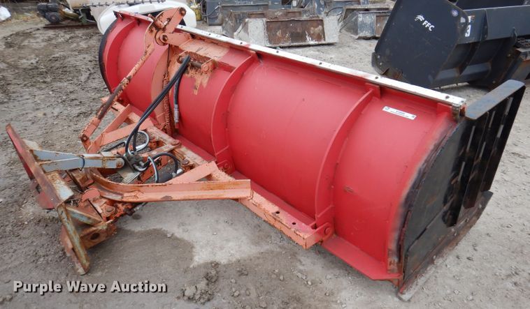 image for item KY9568 Coates PRB3611 10'10" W skid steer snow pusher