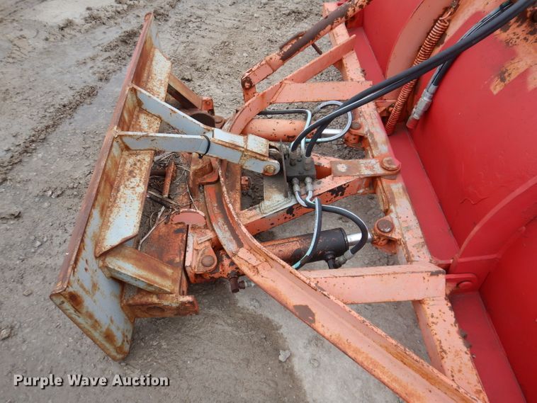 image for item KY9568 Coates PRB3611 10'10" W skid steer snow pusher