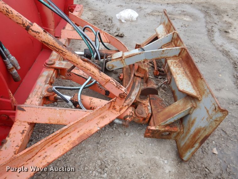 image for item KY9568 Coates PRB3611 10'10" W skid steer snow pusher