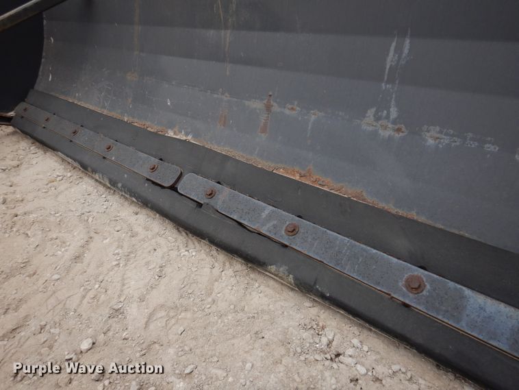 image for item KY9569 Paladin 10' W skid steer snow pusher