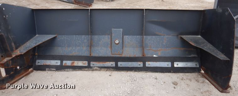 image for item KY9570 Virnig 9'W skid steer snow pusher