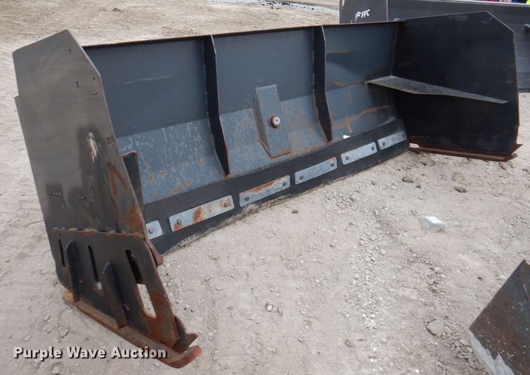 image for item KY9570 Virnig 9'W skid steer snow pusher