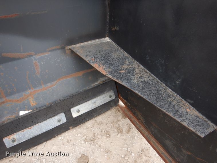 image for item KY9570 Virnig 9'W skid steer snow pusher