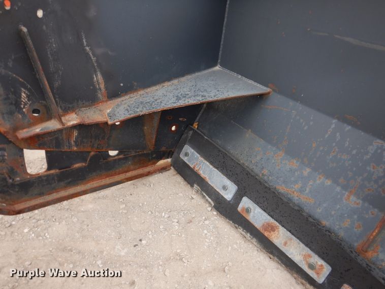 image for item KY9570 Virnig 9'W skid steer snow pusher