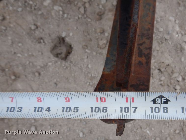 image for item KY9570 Virnig 9'W skid steer snow pusher