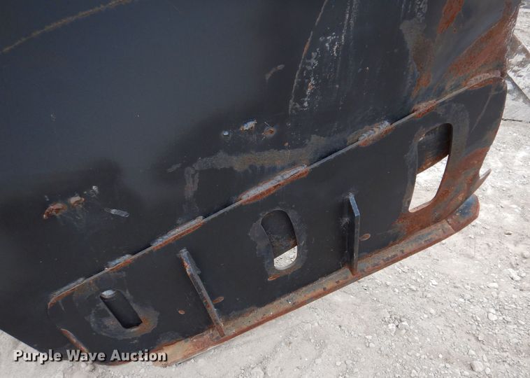 image for item KY9570 Virnig 9'W skid steer snow pusher