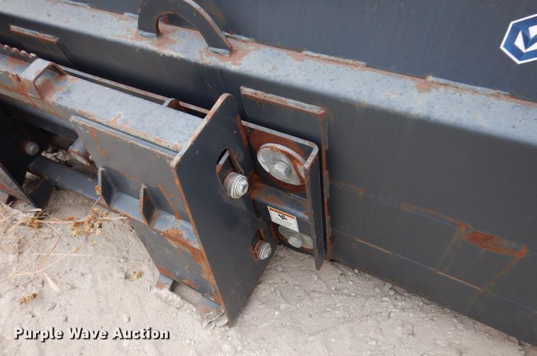 image for item KY9570 Virnig 9'W skid steer snow pusher