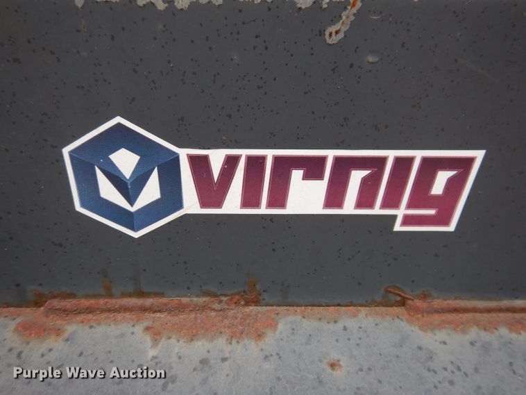 image for item KY9570 Virnig 9'W skid steer snow pusher