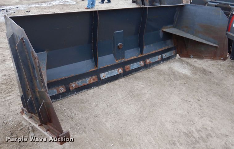 image for item KY9571 Virnig 9'W skid steer snow pusher