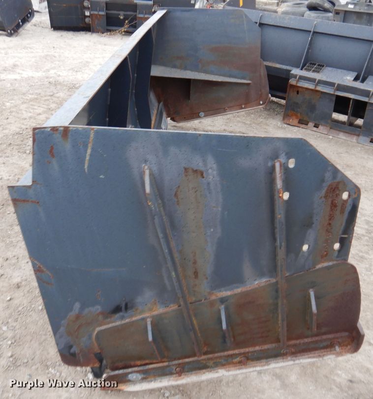 image for item KY9571 Virnig 9'W skid steer snow pusher