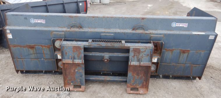 image for item KY9571 Virnig 9'W skid steer snow pusher