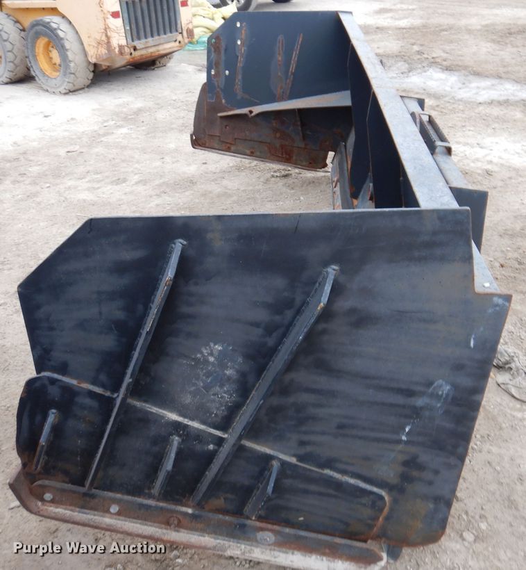 image for item KY9571 Virnig 9'W skid steer snow pusher