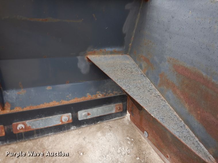 image for item KY9571 Virnig 9'W skid steer snow pusher