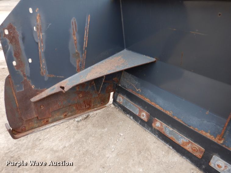 image for item KY9571 Virnig 9'W skid steer snow pusher