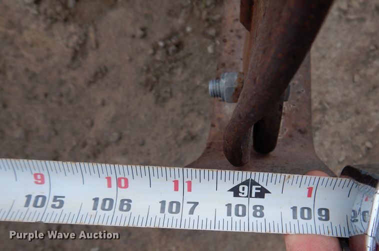 image for item KY9571 Virnig 9'W skid steer snow pusher